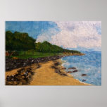 Crammer Park beach Print