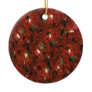 Cranberry Christmas Tree Ornament