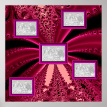 Cranberry Collage 1002 Posters