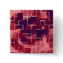 "Cranberry" Geometric Art Buttons