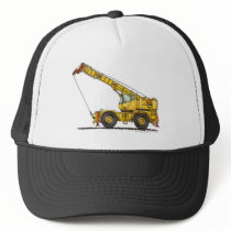Crane All Terrain Hydraulic Construction Hats