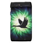 Crane; Bird Flying; Cool Droid RAZR Case