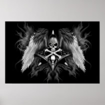 Crâne chauve-souris - posters