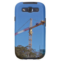 Crane in construction samsung galaxy SIII covers