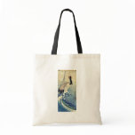 Crane in Waves by Ando, Hiroshige Uiyoe. bags