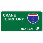 Crane Next Exit photo sculptures