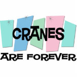 Cranes Are Forever photo sculptures