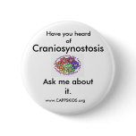 CRANIOSYNOSTOSIS AWARENESS BUTTON