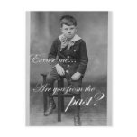 Cranky Boy - Are You From The Past? Postcard