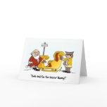 Cranky Christmas Card.