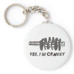 Cranky gift for a grumpy mechanic or dad keychains