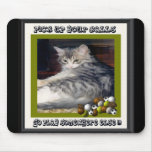 Cranky Kitty Mousepad