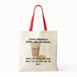 Cranky Mummy's Coffee Cookie Tote bags