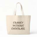Cranky without Chocolate bags
