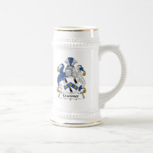 Cranmer Family Crest Coffee Mugs