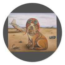 crash 1 round stickers