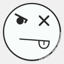 Crash Face #2 Sticker