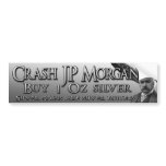 Crash JP Morgan Bumper Sticker