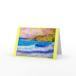 crash of a wave card