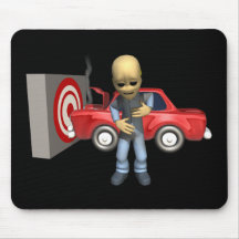 Crash Test Dummy Mousemats