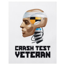 Crash Test Veteran Flyer Design