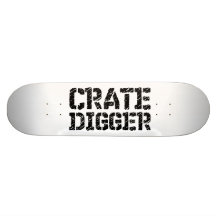 Crate Digger Custom Skate Board