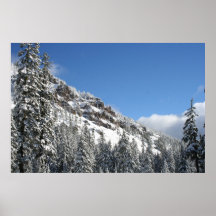 Crater Lake Mountains 2 Poster