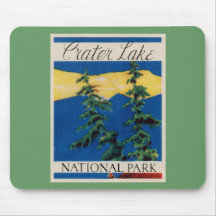 Crater Lake National Park Mousepads