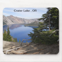 Crater Lake , OR Mousepads