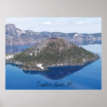 Crater Lake, OR Print