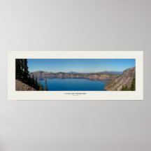 Crater Lake Panorama Posters