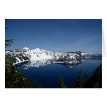 Crater Lake Photo Card