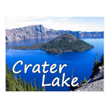 Crater Lake Postcard