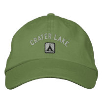 Crater LakeNational Park Embroidered Hats