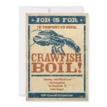 Crawfish Boil Invitations