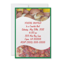 Crawfish Boil Party Invitation