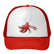 Crawfish cap trucker hat