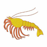 Crawfish embroidered shirts