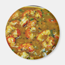 Crawfish Gumbo Fridge Magnet