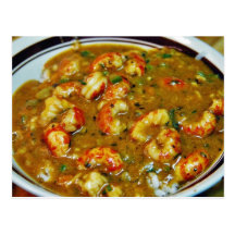 Crawfish Gumbo Post Card