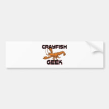 Crayfish Geek Bumper Stickers