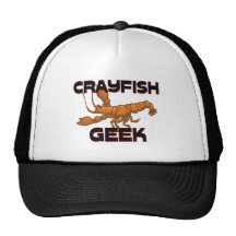 Crayfish Geek Mesh Hat