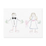 Crayon Couple Postcards