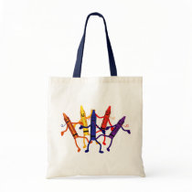 Crayon Party Tote Bag