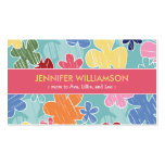 Crayon Sketch Mummy Calling Card (pink) Business Card Template
