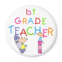 Crayons 1st Grade Teacher Tshirts and Gifts