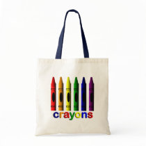 Crayons Art for Children Tote Bag