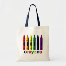 Crayons Art for Children Tote Bag