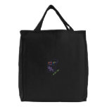 Crayons embroidered bags