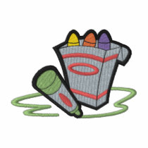 Crayons Embroidered Shirt